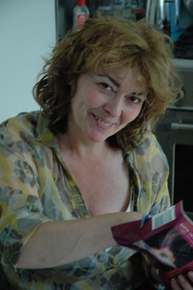 One May morning in my kitchen. All who knew her will know that look. So missed my darling. xxx