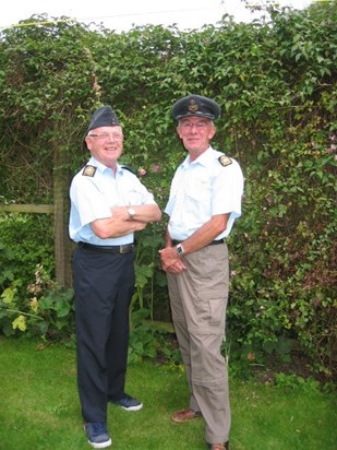  On the way to a 1940s night at RAF Mildenhall