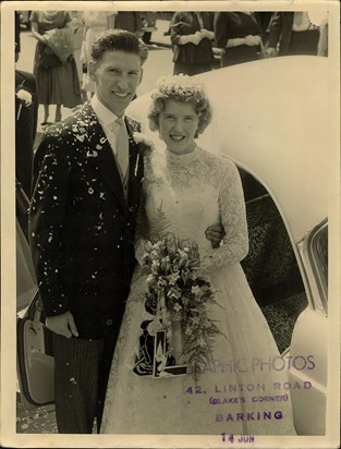 Wedding Day 14 June 1958