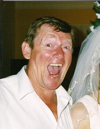 David Johnston at my wedding in 2000