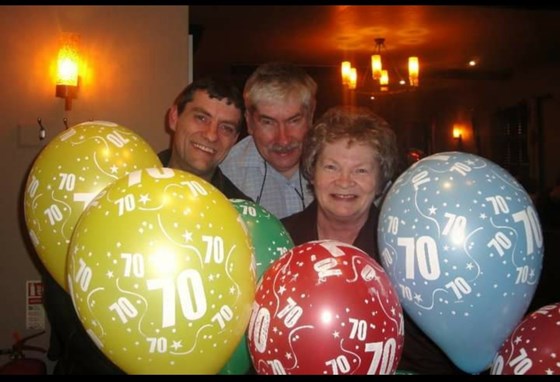 George , Mum and Dad