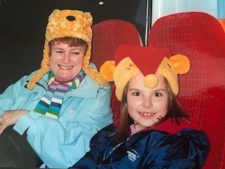 On our way back from Disneyland Paris