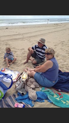 A blustery day at the beach! Assateague Island, MD