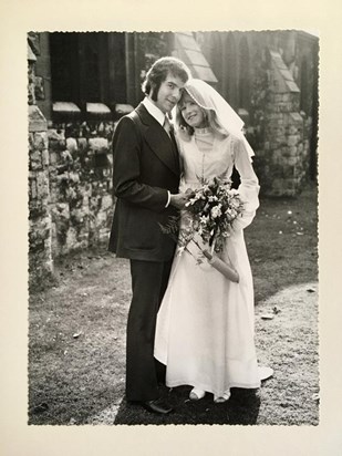 Alan and Maggie's Wedding, 30th Sept 1972