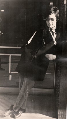 Teo in 1966 Windsor, photo taken by his friend Adam .