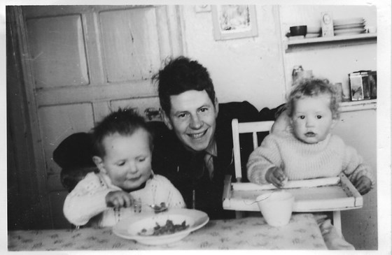 Dave Dad and Ceri 1964