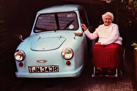 Joan and her Jalopy