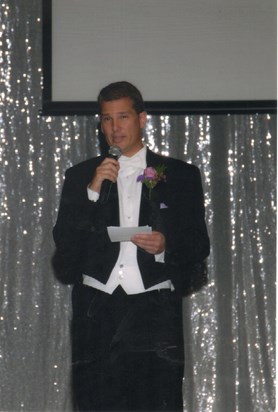 Our son Jay Hillgartner did our speech perfectly!