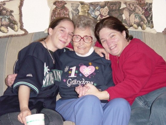 Jeannie, Grandma P. and Margie!