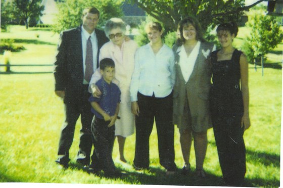 Bob, Julie, Brooke, Ashley, Tim and Grandma P.