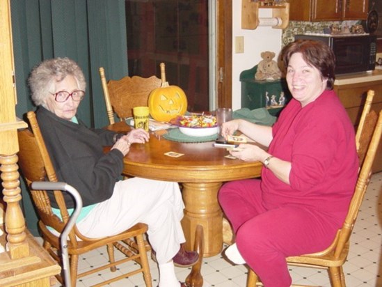 Grandma P. and Margie!