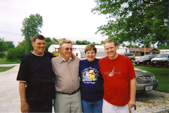Bob, Uncle Wendell, Margie & Wendell Jr.