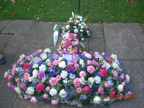Flowers From The Funeral