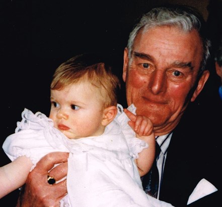 Brian and granddaughter Lottie 1999