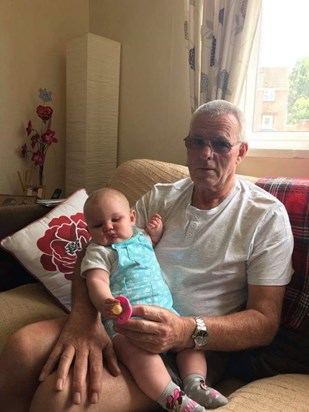 Dave and his grand-daughter 