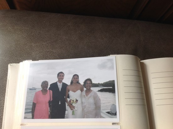 From 2006 at wedding of Lara and Jon , Antigua