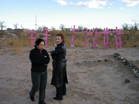 In Juarez, Mexico 2006