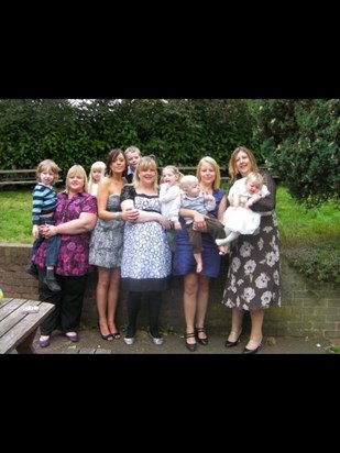 Dylan's and Libby's christening