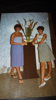 Miami 1981 Jill and Sue 