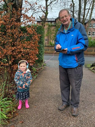 Grandad and Maya