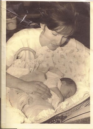 Karyn and Mum 1963