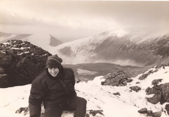 Climbing Mount Snowdon, North Wales, 1997