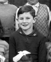 David aged 10 in a school photo from 1951