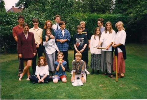 A Baker, Broughton, Davies, Nicolson, Odell get together circa 1992