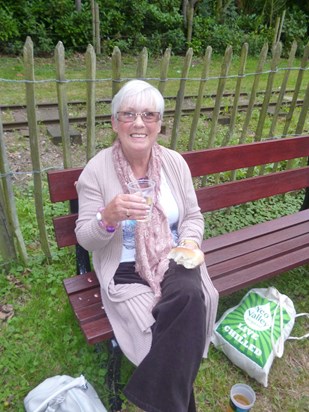 Strumpshaw Party in the Park - "Cheers Mum"