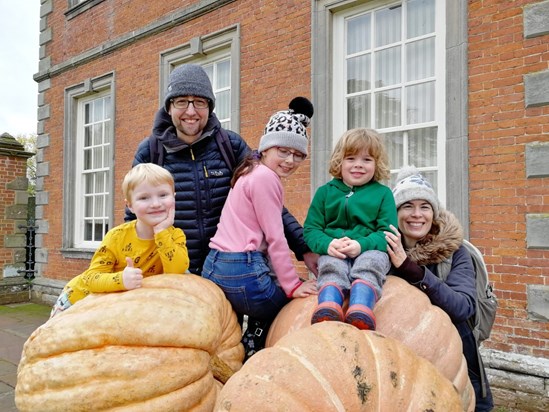 Cousins at Hanbury hall worcestershire