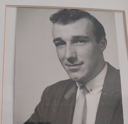 Dad aged 20 at his first wedding 