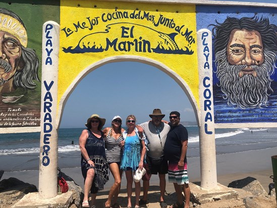 The gang in Ixtapa