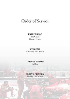 Order of Service 02
