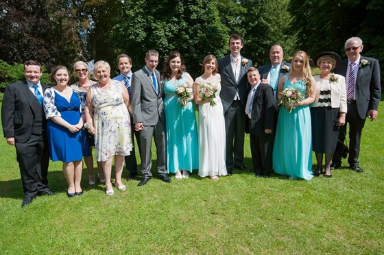 Sam's (granddaughter) wedding 2015 