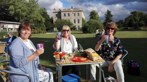 Pre Opera picnic -  Waterperry  June 2017