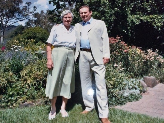 Michael and sister Shirley