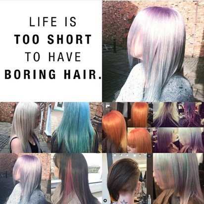 Life IS too short to have boring hair!