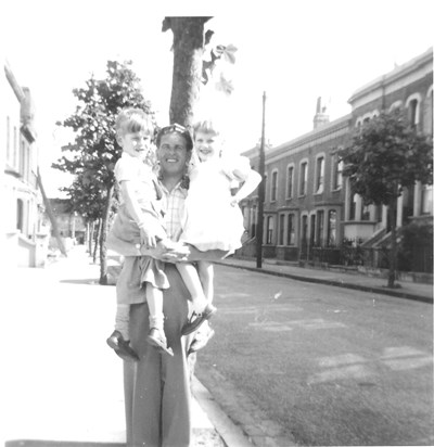 George Everingham with Michael & Dorothy Everingham - 1956 Sunderland Road, Bow   