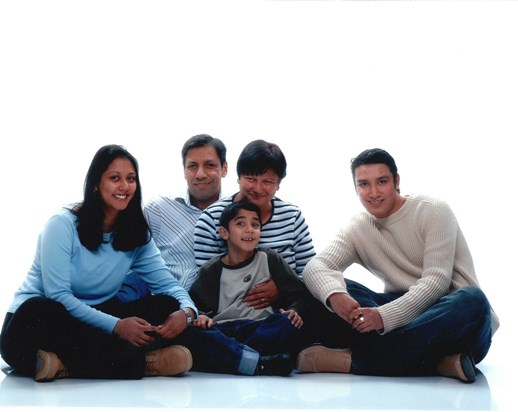 family portrait -30th November 2001.
