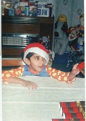 Arvind loved christmas.