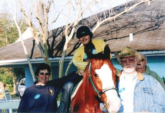 I loved horse-riding on my 12th birthday.