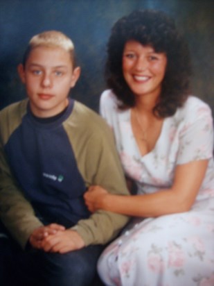Janice with her son Gary 
