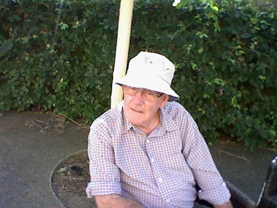 terry in his hat lovely, missing you forever in my heart, wait for me.... xxxx