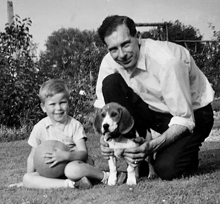 Dad loved dogs, one of the many things he taught me.