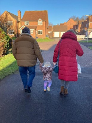 Evie, Nanny and Grumps