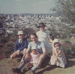 Dad with Shaun Mel Barbs and Pam