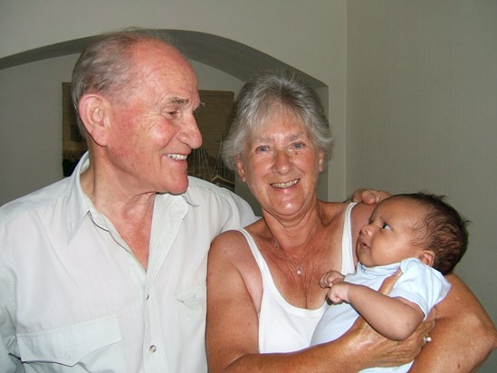 Dad, Margaret & baby Niall