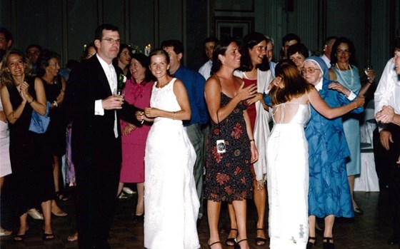 In America for Sheelah & Dan's wedding (1992)