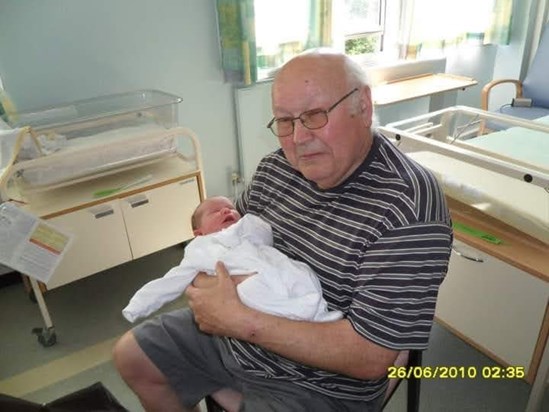 Happy Grandad with Jacob Lucas (2010)