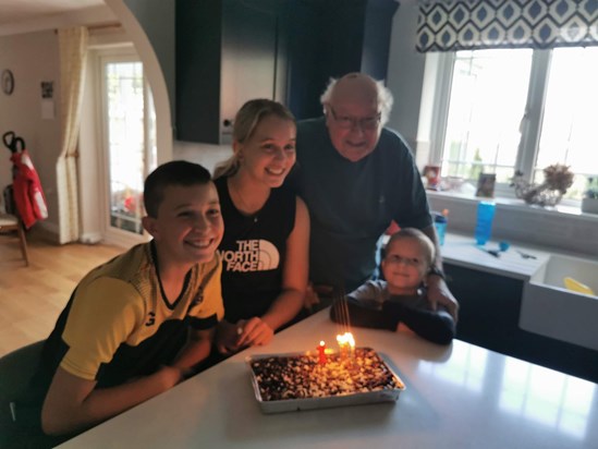 Devoted Grandad - Kaitlyn's 15th Birthday (11 August 2021)